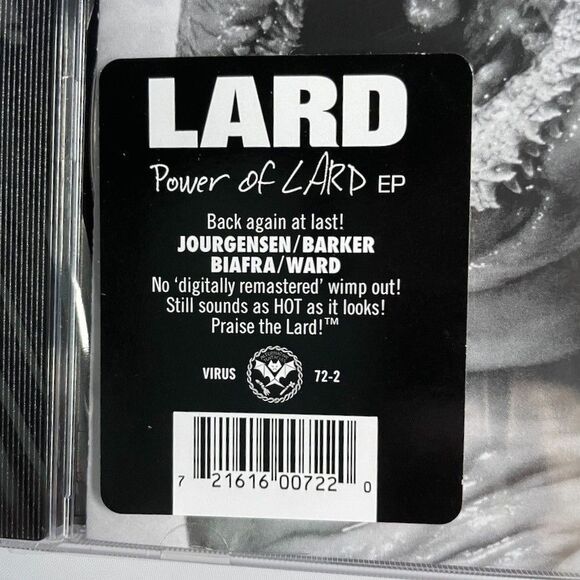 Lard – Power Of Lard – Compact Disc, CD, EP, Alternative Tentacles, 2025 Biafra - Picture 2 of 3